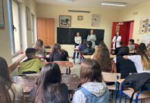 IRCA Activity at Bajram Curri school in Tirana